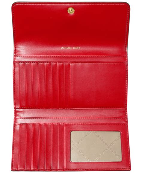 michael kors lg trifold wallet vanilla|Jet Set Charm Large Trifold Wallet .